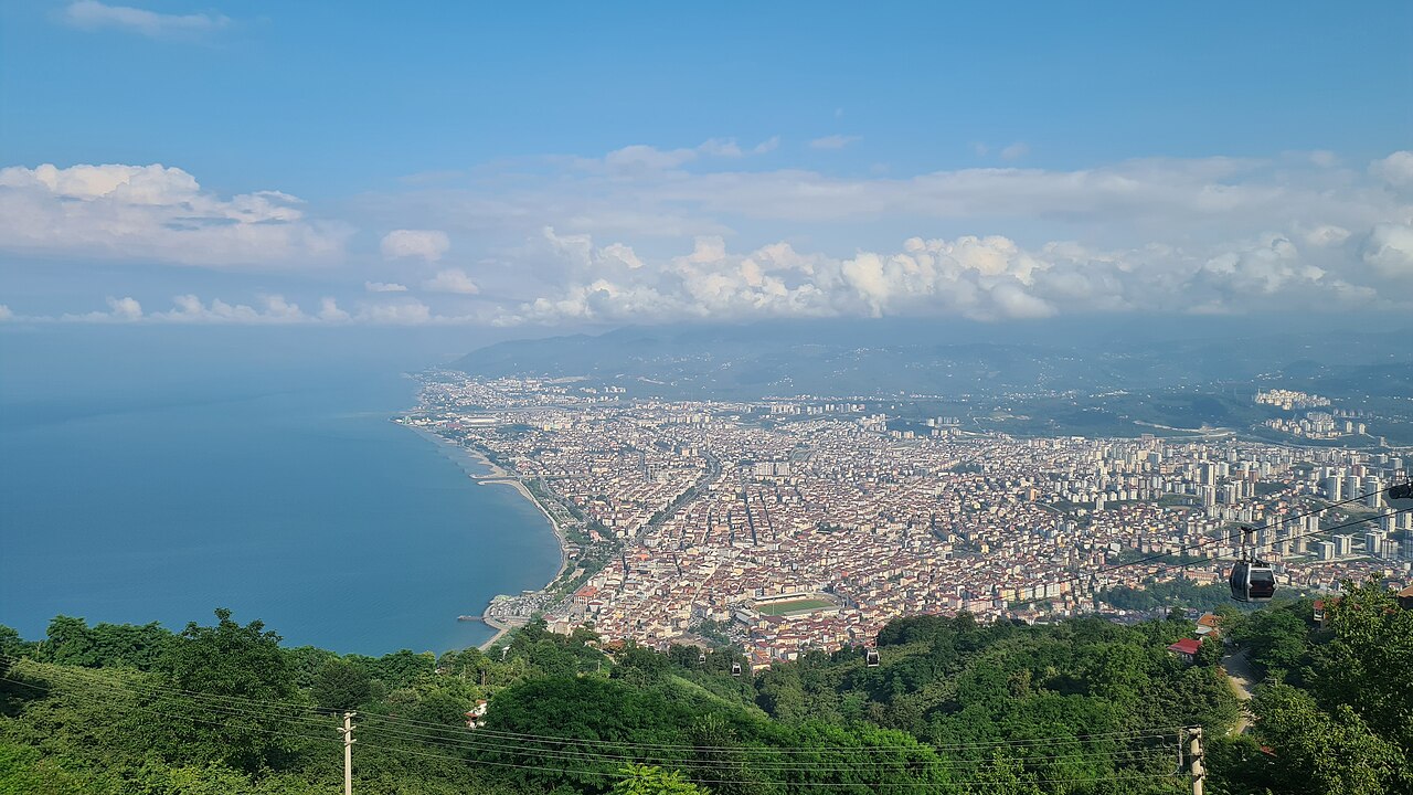 Ordu Boztepe manzarası